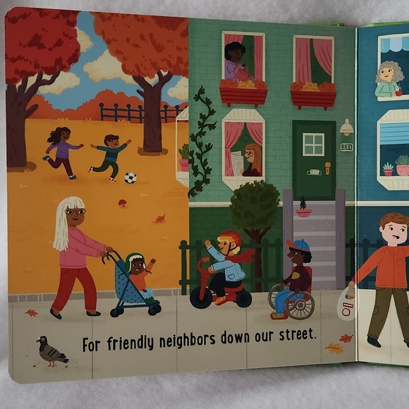 I Am Thankful Children's Board Books By Kathryn Jewitt - Picture 3 of 6